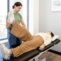 physiotherapy session at the ability clinic mississauga
